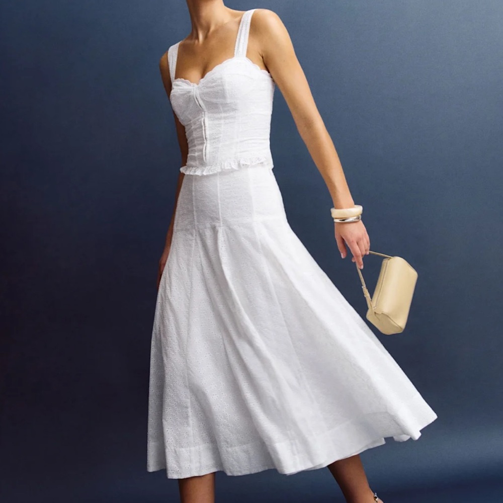 Reformation Anatolia Two Piece Eyelet Set